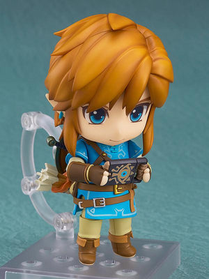 GOOD SMILE The Legend of Zelda Breath of the Wild Nendoroid Link Collectible Figurine