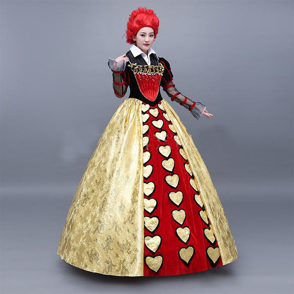Tim Burton's Alice In Wonderland Queen of Hearts Costume - CosplayFTW