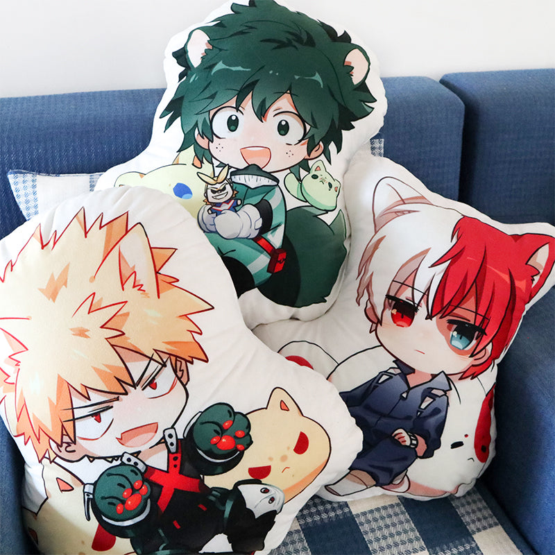 My hero sale academia plush pillow