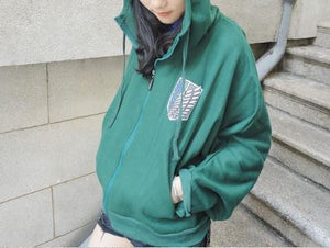 Attack on Titan Survey Corps Cloak Pullover Hoodie
