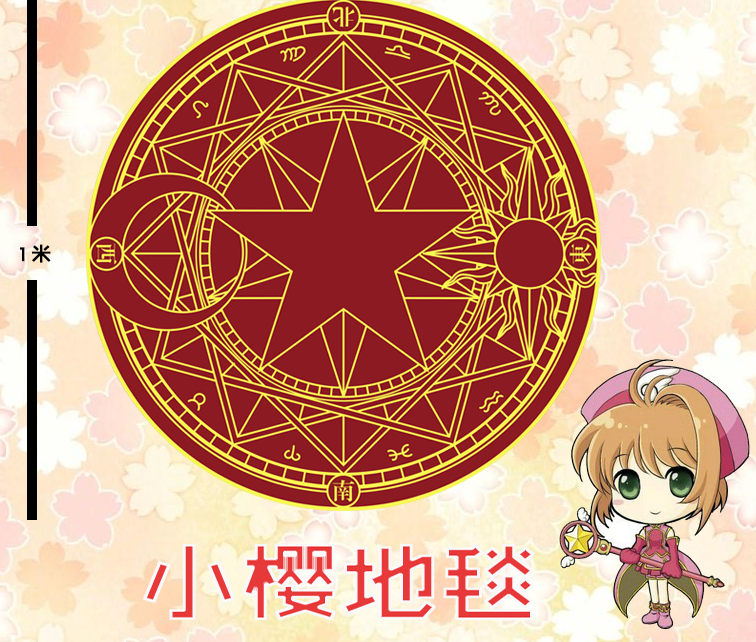 Card Captor Sakura Magical Summoning Circle Mat