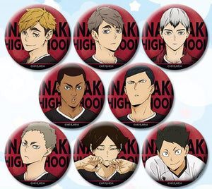 Haikyuu!! Inarizaki High Character Pins / Anime Buttons