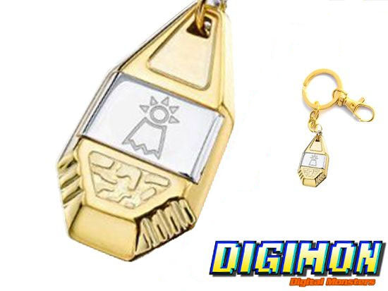 Digimon Crest of Love Keychain