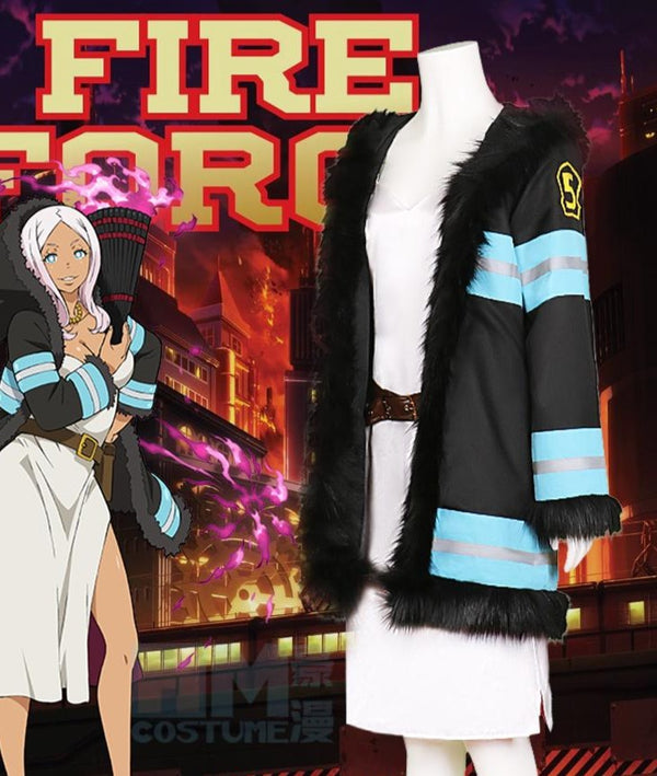 Fire Force Hibana Cosplay Costume