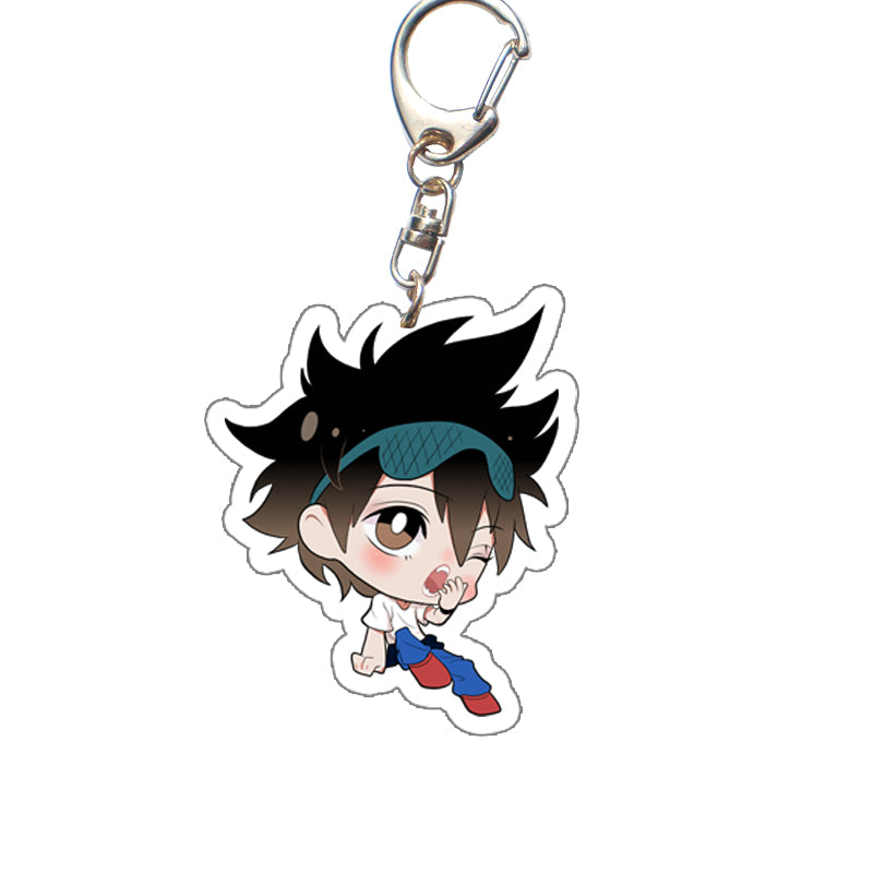 The God Of High School Acrylic Character Style Keychains
