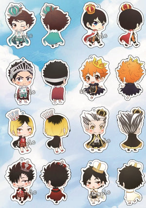 Haikyuu!! Kings of The Court Character Style Keychains