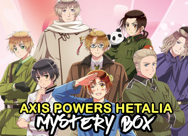 Axis Powers Hetalia Anime Mystery Box | Anime Mystery Box | Fast Shipping (Limited Quantities)