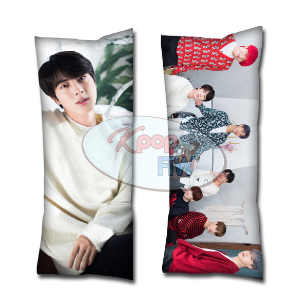 BTS Winter Jin Body Pillow // KPOP pillow // Valentines Day Gift