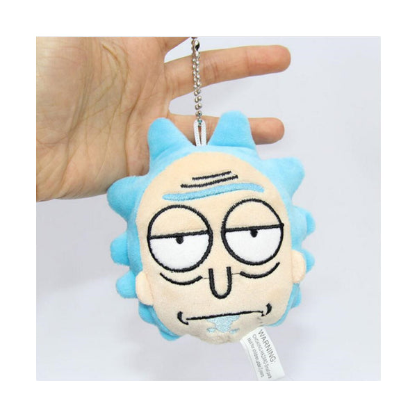 Rick and Morty Rick Face Keychain