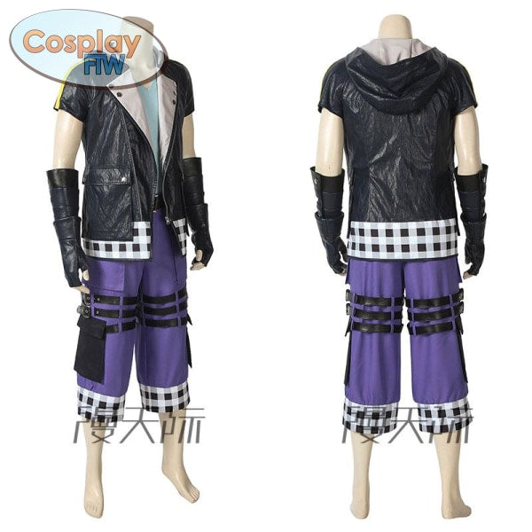 Kingdom Hearts 3 Riku Cosplay Costume / Full Set L Costume