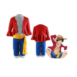 One Piece Luffy Cosplay Costume **Ready To Ship