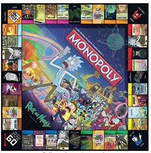Monopoly Rick & Morty Board Game