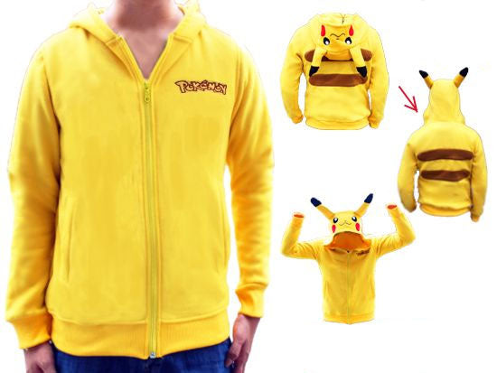 Pokemon Pikachu Zip-Up Hoodie