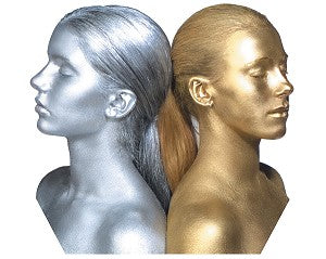Metal Mania™ - Cosmetic Powdered Metals - Silver