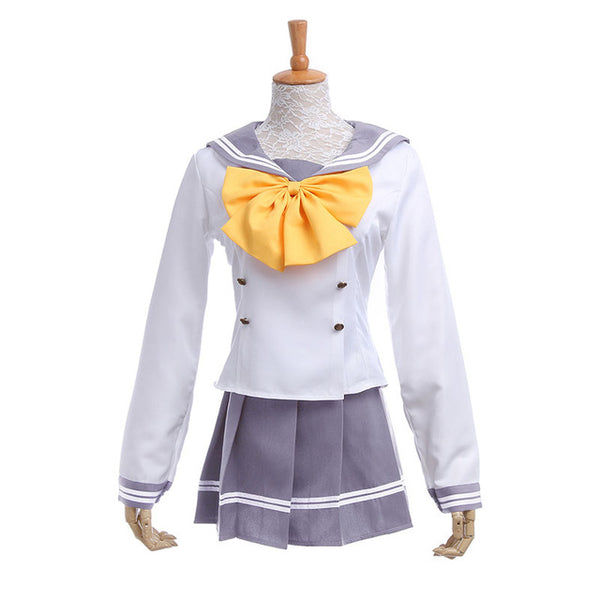 Love Live! Sunshine!! School Uniform Cosplay Costume (Yellow Bow)