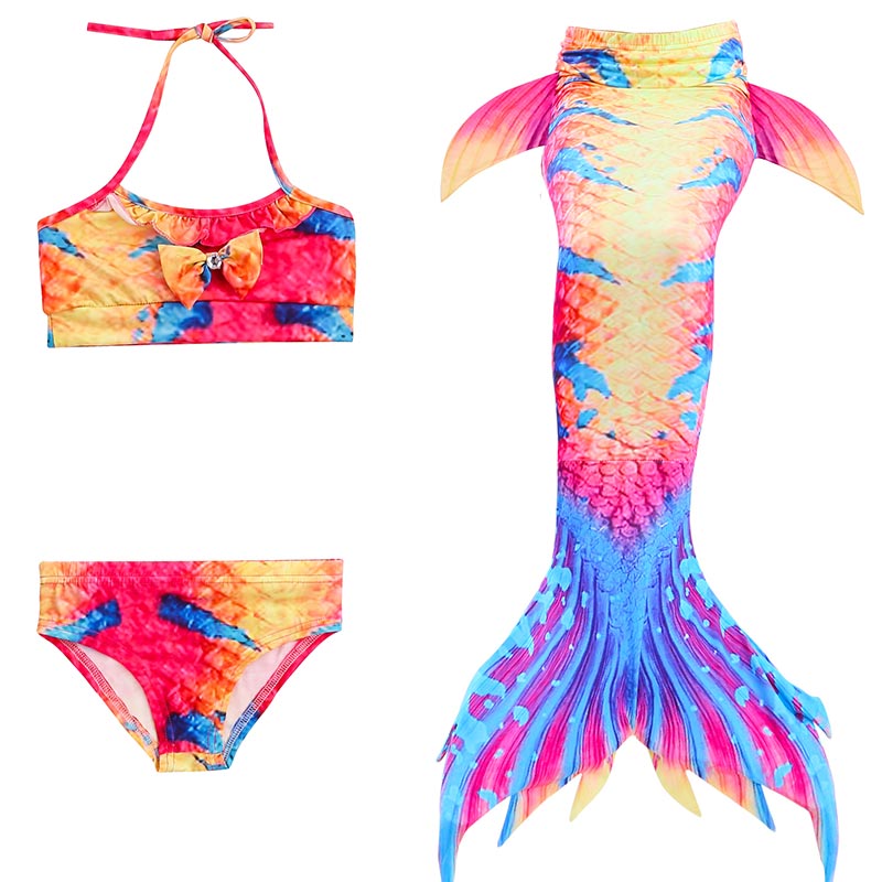TROPICAL TIGER Children's Mermaid Tail
