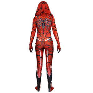 Spider-Gwen Carnage Gwen Superhero Spandex Bodysuit