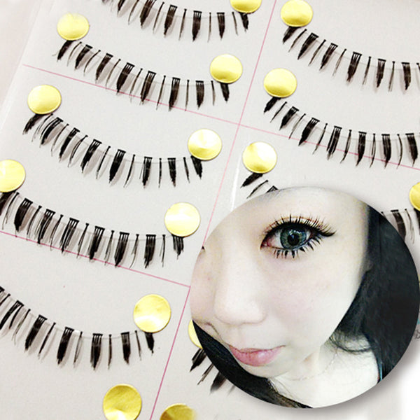 Invisible Band Lower Lashes (20 pairs)