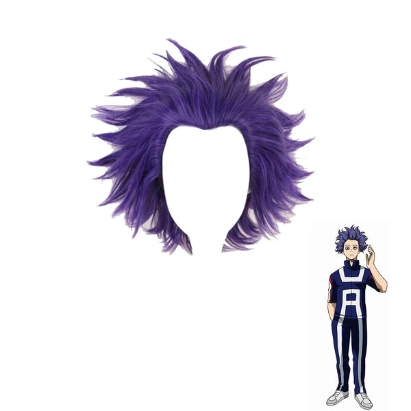 My Hero Academia Shinso Hitoshi Cosplay Wig
