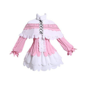 Miss Kobayashi's Dragon Maid Kanna Kamui Cosplay Costume (With Stockings and Wig set)