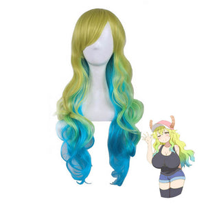 Miss Kobayashi's Dragon Maid Lucoa Costume (With Pink Cap, Wig and Shoes)