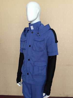 Assassination Classroom Shiota Nagisa Blue Battle Suit Cosplay Costume