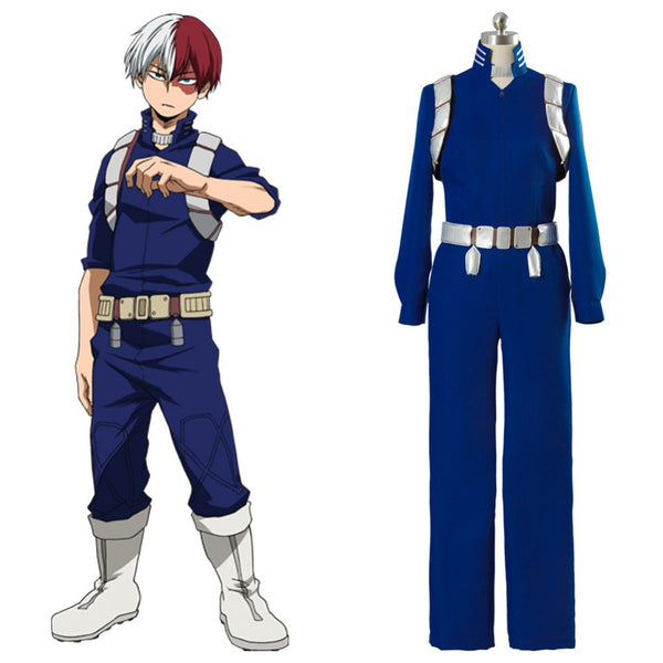 My Hero Academia Shoto Todoroki Battle Suit 2 Cosplay Costume