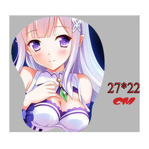 Re: Zero Starting Life In Another World Emilia Mousepad