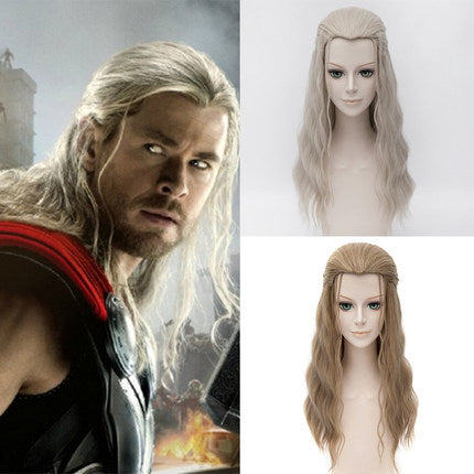 60cm Thor Avengers Cosplay Wig
